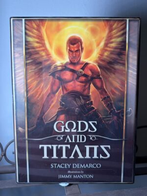 'Gods And Titans' 38 Oracle Cards & Guidebook Gods And Goddesses , Masculine And Feminine Divine Energy Exploring The Timeless Wisdom Of Gods & Titans. Stacey Demarco
